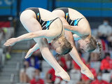 Wasserspringerinnen Punzel/Hentschel holen erste deutsche Olympia-Medaille