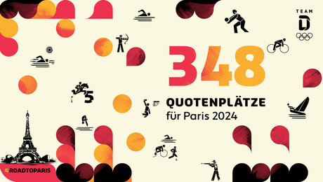 Team Deutschland 50 Tage vor Paris 2024