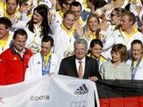 Bundespräsident Gauck empfängt Olympiamannschaft