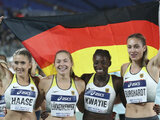 4x100-Meter-Staffel der Frauen ist Sportler des Monats