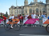 Radsportler mit guten Leistungen beim Straßenrennen