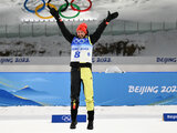 Gold im Einzel: Biathletin Herrmann holt olympisches Double