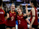 Volleyballerinnen verlieren gegen Italien