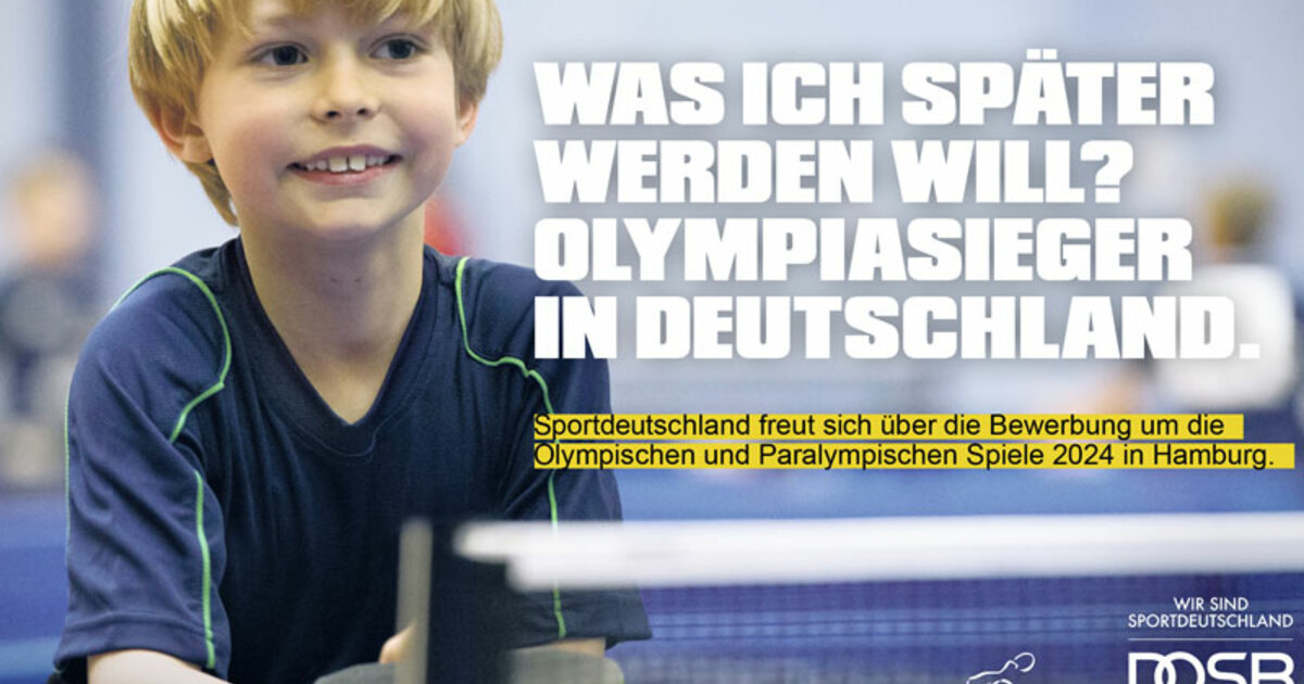 Tischtennis-Bund Unterstützt Kampagne "Sportdeutschland" | Team Deutschland