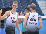 Beachvolleyball: Thole/Wickler erreichen Achtelfinale