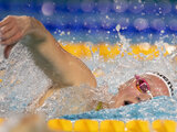 Platz 4 für Julia Mrozinski über 200 m Freistil