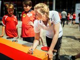 „kinder+Sport“ bewegt gemeinsam mit Britta Steffen Kinder