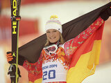 Marie Höfl-Riesch verteidigte Olympia-Gold 2014 in Sotschi