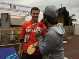 Bälle kloppen mit Timo Boll