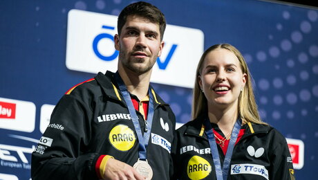 EM-Bronze für Kaufmann und Franziska