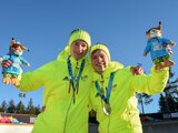 Silberner Doppelschlag durch deutsche Rodler in Lillehammer