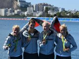 Frauen-Doppelvierer holt drittes Gold für Deutschland