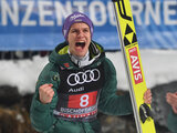 Wellinger wird Zweiter bei der Vierschanzentournee, Rodler und Skeletonis in Topform