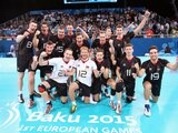 Volleyballer stehen bei Europaspielen im Halbfinale